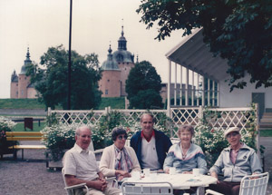 1986 trip to Sweden with Betty and Roy Peterson and <br>
        my parents, Iva and Ray Peterson